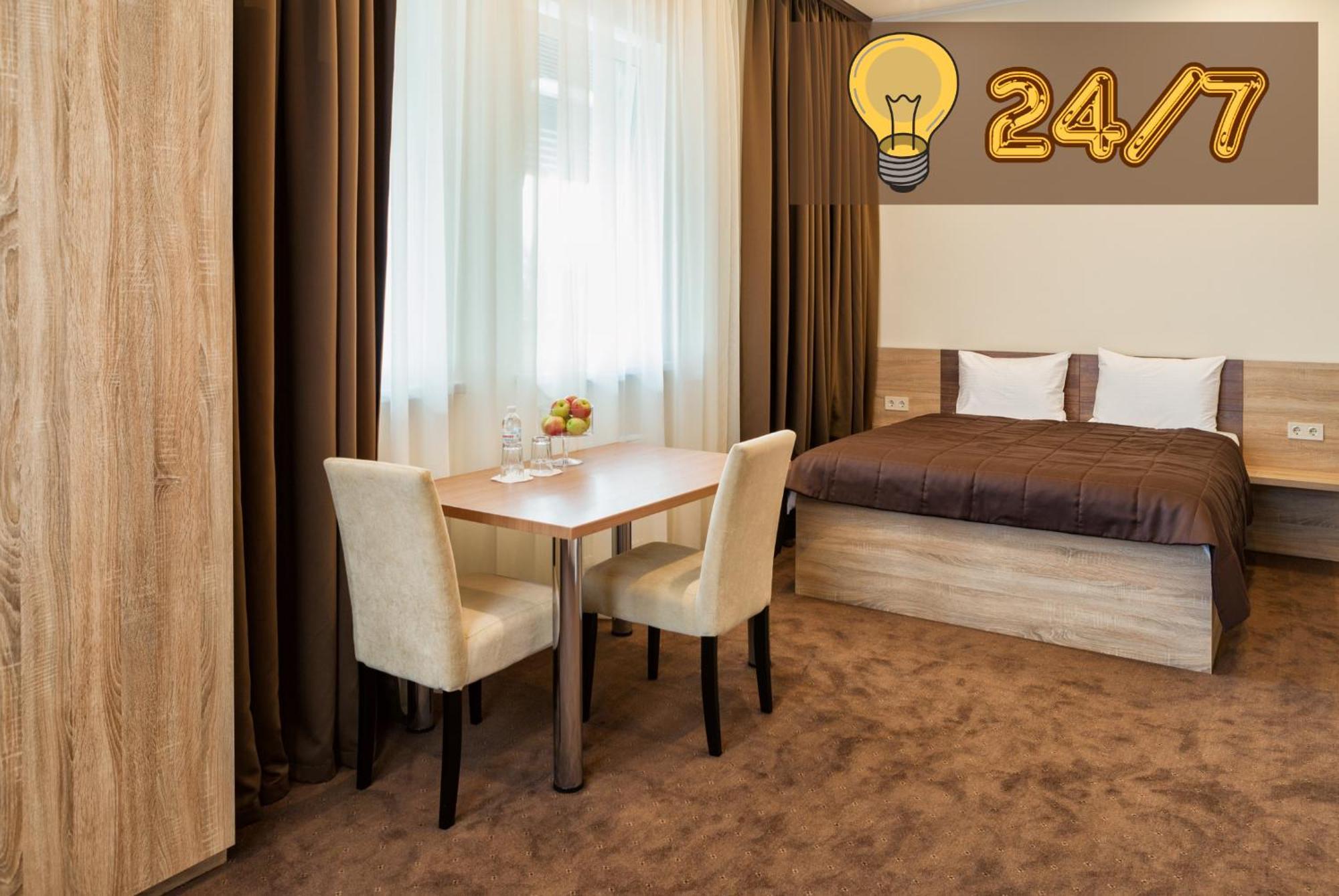 Twin Apart Hotel Kiev Exterior foto